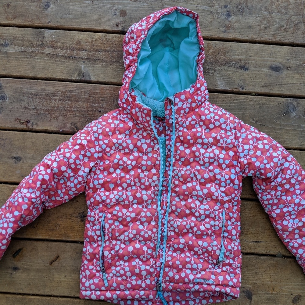 L.L. Bean Puffer 8 Girls